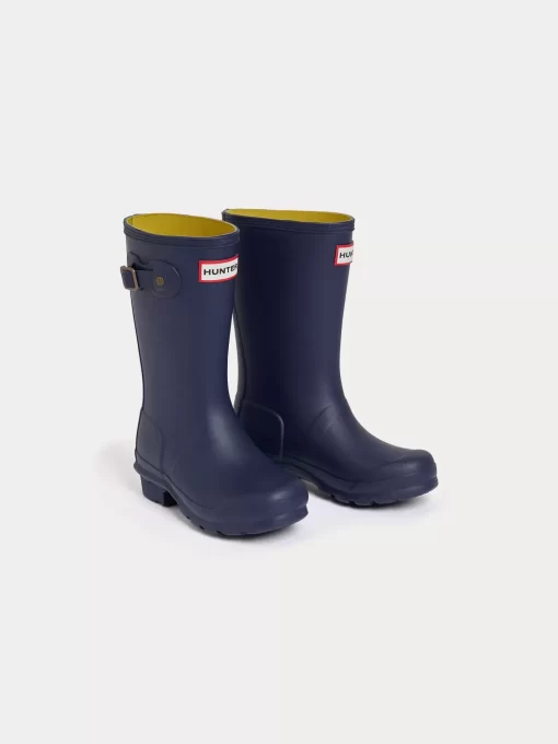 New Botte De Pluie X Hunter Marine Enfant Chaussures