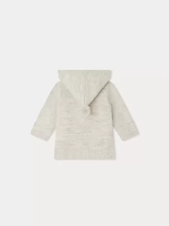 Shop Burnou Atexane Gris Chin Clair Naissance & Bébé Vestes, Manteaux