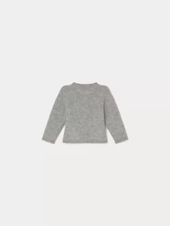 Flash Sale Cardigan Cachemire B B Gris Chine Clair Naissance & Bébé Cardigans, Pulls, Burnous