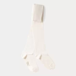 Cheap Collant En Microfibre Fille Blanc Lait Enfant Chaussettes, Leggings