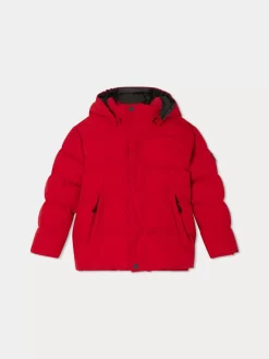 Hot Doudoune Dario Rouge Enfant Vestes, Manteaux