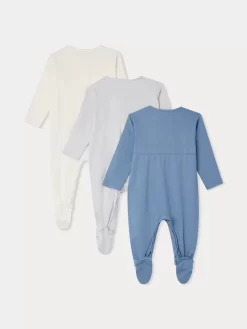 Hot Lot De Pyjamas Cosima Bleu Du Nord Naissance & Bébé Bodies, Pyjamas