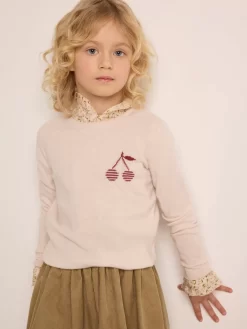 Best Pull Brunelle Rose Pale Enfant Pulls, Cardigans, Sweatshirts