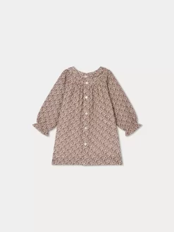 Discount Robe Jeni Fleurs Taupe Naissance & Bébé Robes