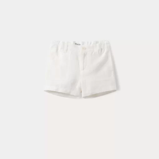 Clearance Short Academy Blanc Lait Naissance & Bébé Bloomers, Shorts, Pantalons