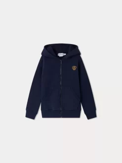 Clearance Sweatshirt Dagan Marine Enfant Molleton